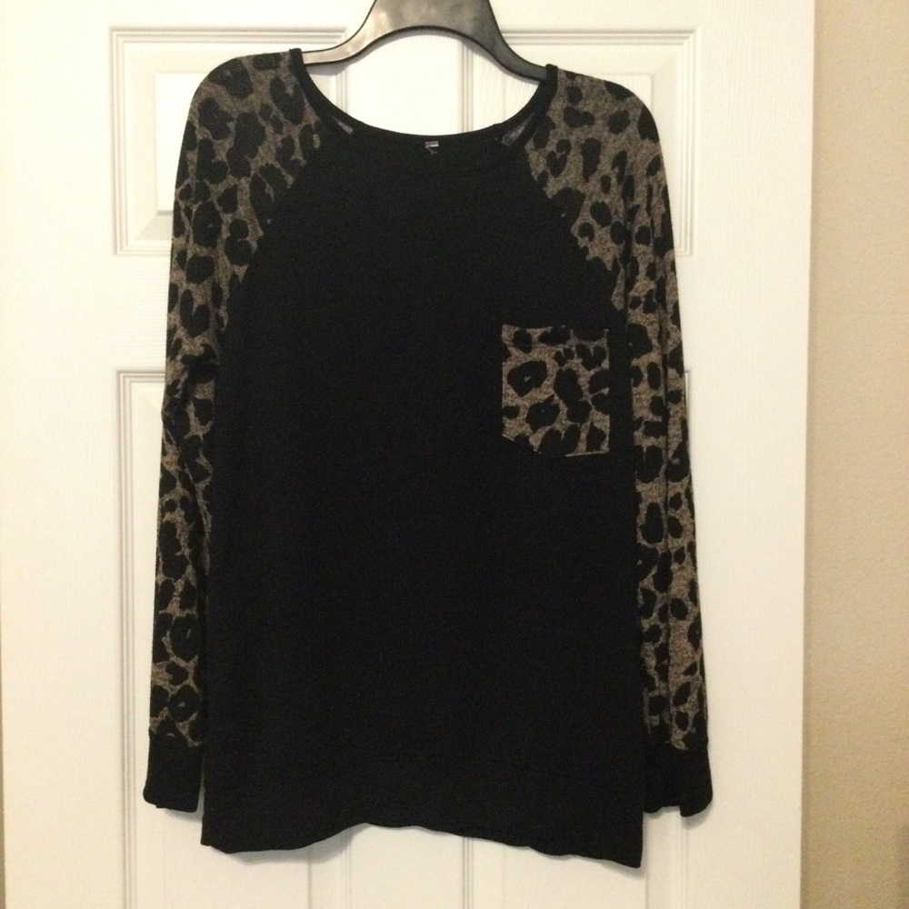 Animal Print Sweater